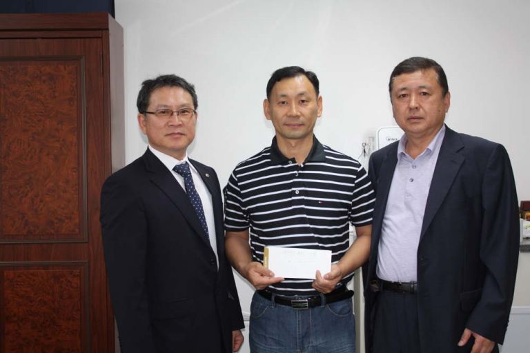 제주 중앙 라이온스클럽 후원금 전달